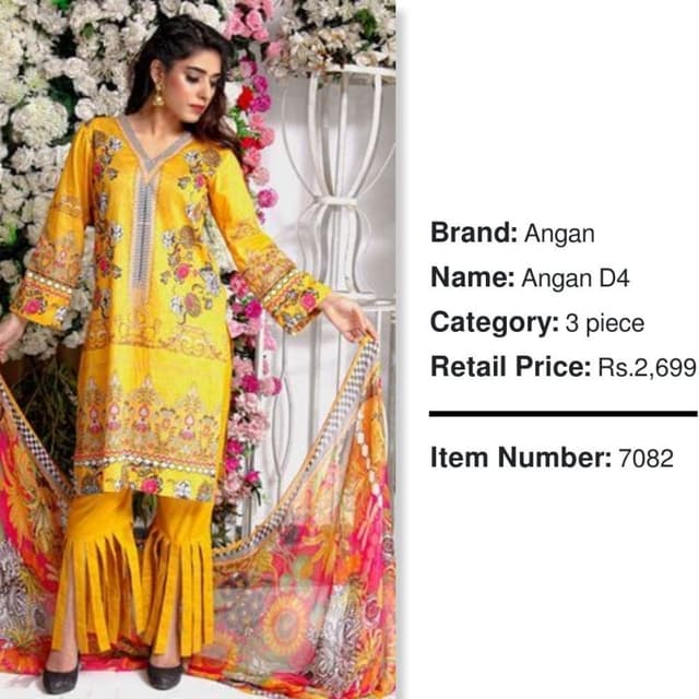 Angan D4 3 Piece